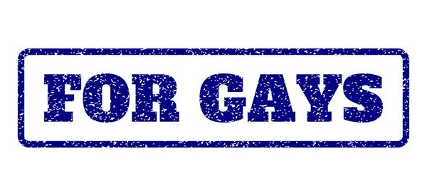 Pour gay tampon en caoutchouc — Image vectorielle