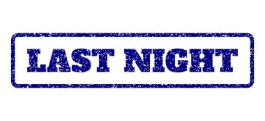 Dün gece lastik damgası
