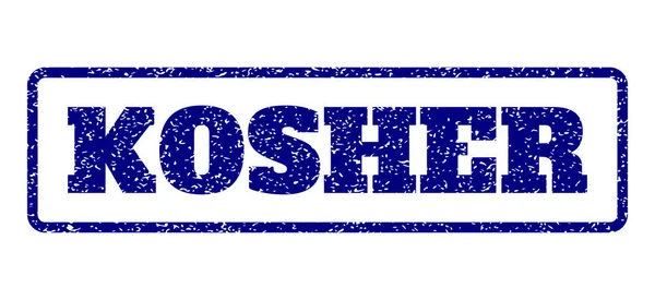 Kosher Rubberstempel — Stockvector