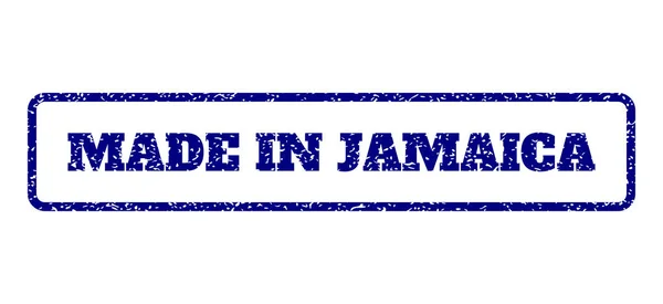 Gjort i Jamaica gummistämpel — Stock vektor