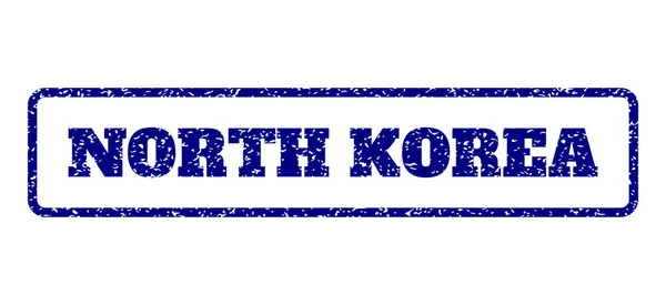 Carimbo de borracha da Coreia do Norte —  Vetores de Stock
