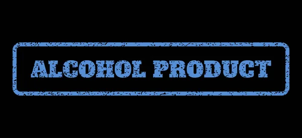 Alkoholprodukt mit Stempel — Stockvektor