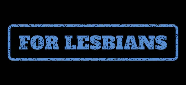 För lesbiska gummistämpel — Stock vektor