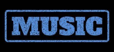 müzik lastik damgası