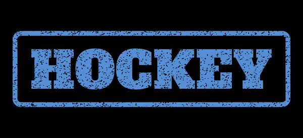 Hockey Rubberstempel — Stockvector