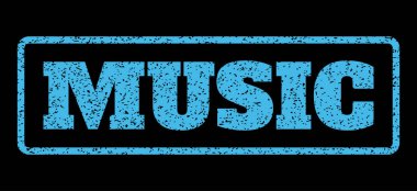 müzik lastik damgası