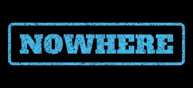 Hiçbir yerde lastik damgası