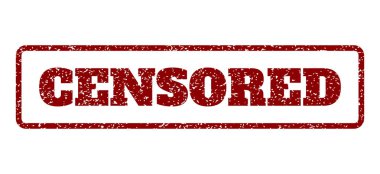 sansürlü lastik damgası