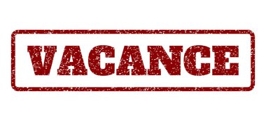 Vacance Rubber Stamp