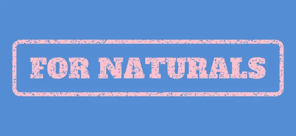 A Naturals gumibélyegző — Stock Vector