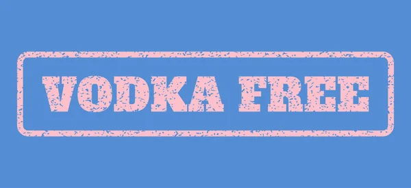 Wodka gratis Rubberstempel — Stockvector