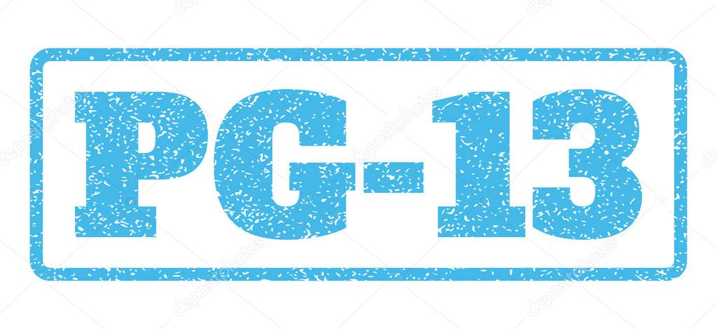 Pg-13 Rubber Stamp