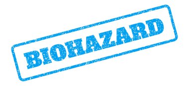 Biohazard lastik damgası