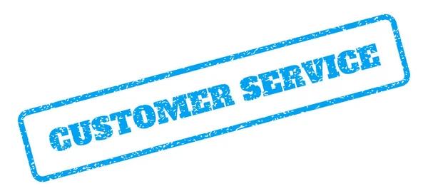 Customer Service Rubberstempel — Stockvector