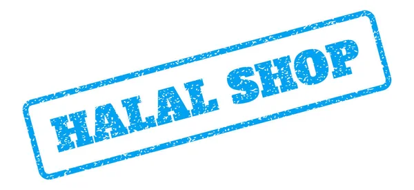 Halal shopu razítka — Stockový vektor