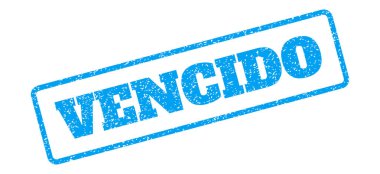 Vencido Rubber Stamp