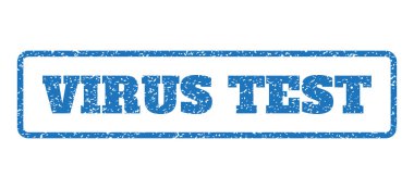 Virüs Test lastik damgası
