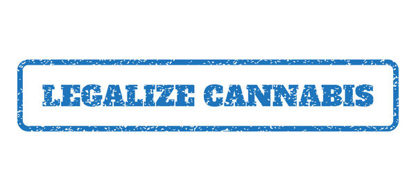 Legalize Cannabis Rubber Stamp
