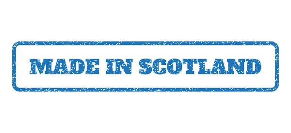 Γίνεται στη Σκωτία από καουτσούκ σφραγίδα — Διανυσματικό Αρχείο