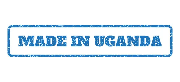 Vyrobeno v Ugandě razítko — Stockový vektor