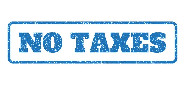 ない税のスタンプ — ストックベクタ