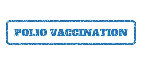 Stempel für Polio-Impfungen — Stockvektor