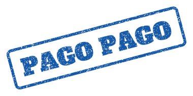 Pago Pago Rubber Stamp