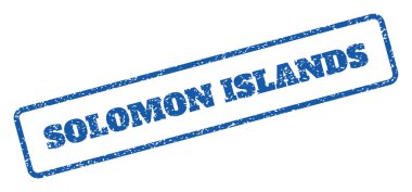 Lastik damgası Solomon Adaları