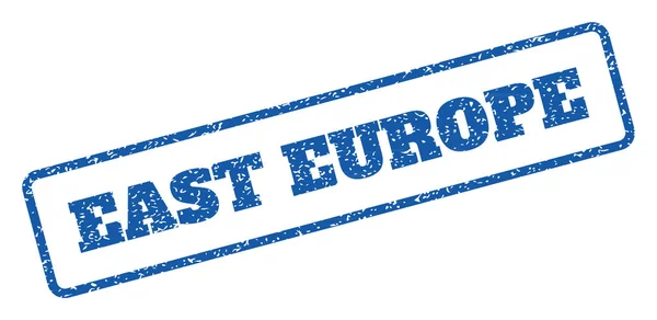 Ανατολική Ευρώπη καουτσούκ σφραγίδα — Διανυσματικό Αρχείο