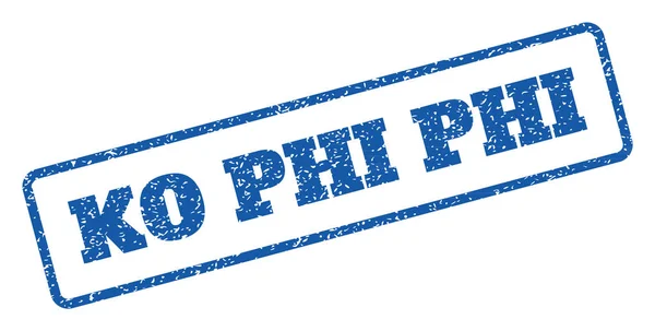 Sello de goma Ko Phi Phi — Vector de stock