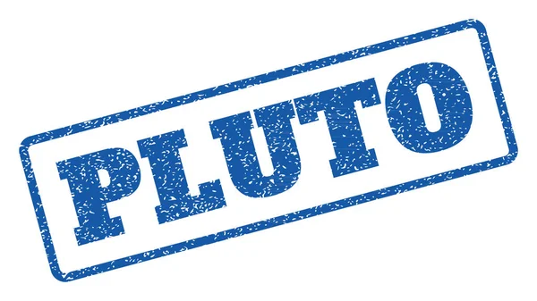 Sello de goma Plutón — Vector de stock