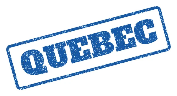 Резиновая марка Квебека — стоковый вектор