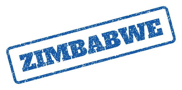 Carimbo de borracha zimbabwe —  Vetores de Stock