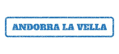 Andorra La Vella Rubber Stamp