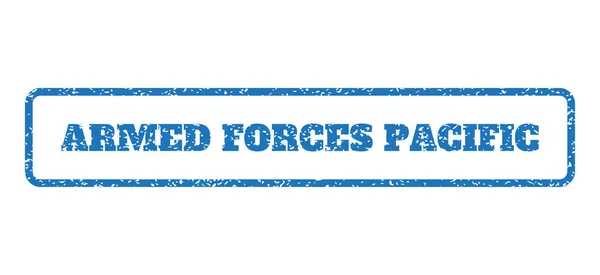 Armed Forces Pacific Rubber Stamp — Stock Vector