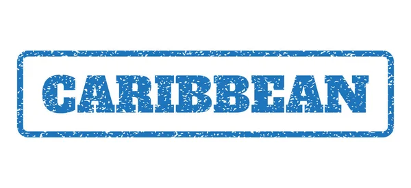 Caribische Rubberstempel — Stockvector