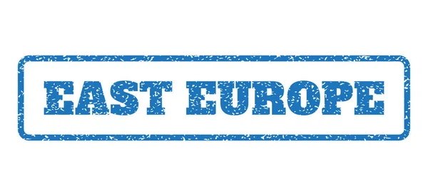 Ανατολική Ευρώπη καουτσούκ σφραγίδα — Διανυσματικό Αρχείο