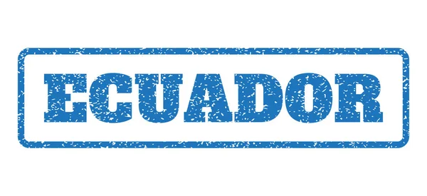 Sello de goma Ecuador — Archivo Imágenes Vectoriales