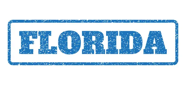 Timbre en caoutchouc Floride — Image vectorielle