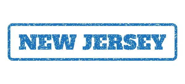 Sello de goma de Nueva Jersey — Vector de stock