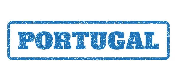 Резиновая марка Португалии — стоковый вектор