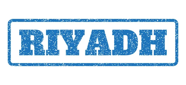 Stamp Karet Riyadh - Stok Vektor