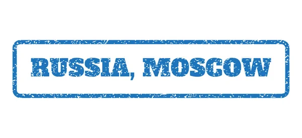 Rusia Moscú Sello de goma — Vector de stock