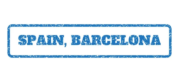 Pieczątka Hiszpania Barcelona — Wektor stockowy