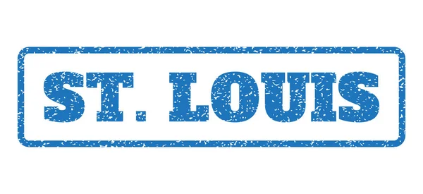 Timbre en caoutchouc St.Louis — Image vectorielle