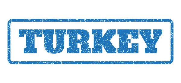 Carimbo de borracha Turquia —  Vetores de Stock