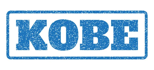 Timbre en caoutchouc Kobe — Image vectorielle