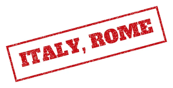 Italia Roma Sello de goma — Archivo Imágenes Vectoriales