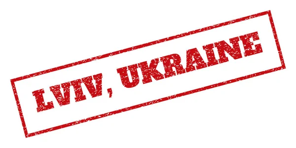 Lviv Ucraina Timbro di gomma — Vettoriale Stock