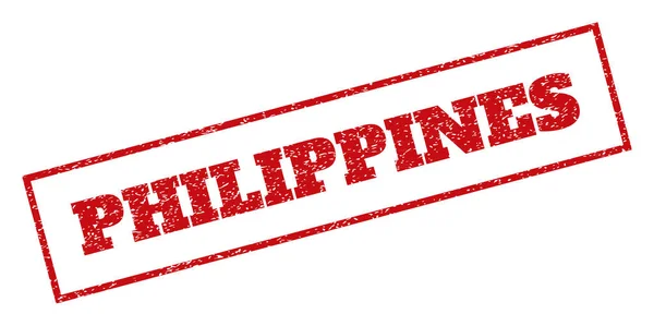 フィリピンのゴム製スタンプ — ストックベクタ